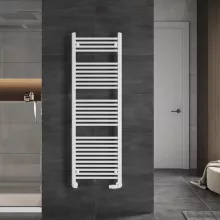 HD Standard White 1400x500 mm egyenes törölközőszárító radiátor, fényes fehér