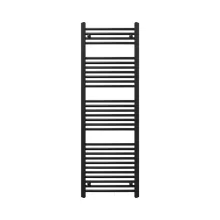 HD Standard Black 1400x500 mm íves törölközőszárító radiátor, matt fekete