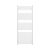   HD Standard White 1400x600 mm egyenes törölközőszárító radiátor, fényes fehér