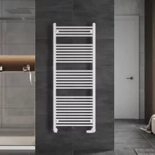 HD Standard White 1400x600 mm egyenes törölközőszárító radiátor, fényes fehér
