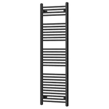 HD Standard Black 1600x500 mm egyenes törölközőszárító radiátor, matt fekete