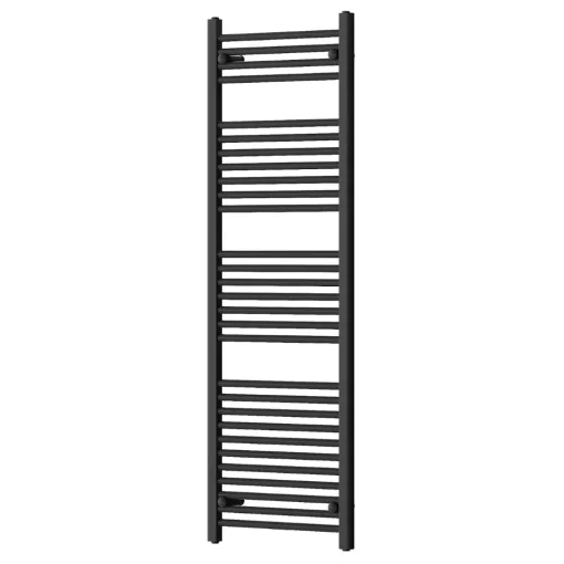 HD Standard Black 1600x500 mm egyenes törölközőszárító radiátor, matt fekete