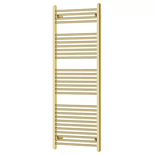 HD Standard Gold 1600x500 mm egyenes törölközőszárító radiátor, fényes arany