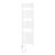 HD Standard White 1600x500 mm íves elektromos törölközőszárító radiátor 600W-os fűtőpatronnal, fényes fehér