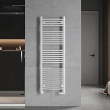 HD Standard White 1600x500 mm íves törölközőszárító radiátor, fényes fehér