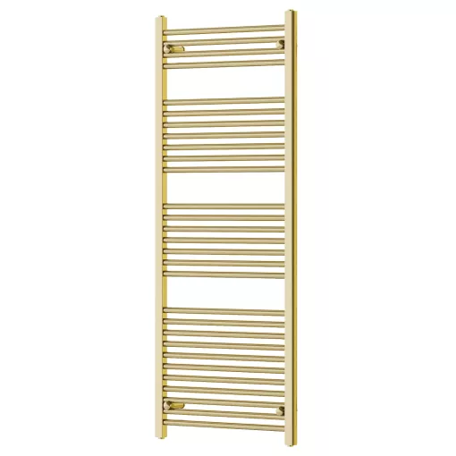 HD Standard Gold 1600x600 mm egyenes törölközőszárító radiátor, fényes arany
