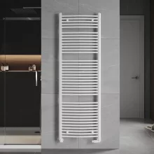 HD Standard White 1800x600 mm íves törölközőszárító radiátor, fényes fehér