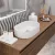   HD Luna Matt White 50 cm széles pultra ültethető matt fehér porcelán mosdótál