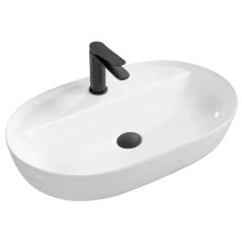 HD Arizona White 60 cm széles pultra ültethető hófehér porcelán mosdótál