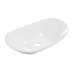   HD Emotion White 62 cm széles pultra ültethető hófehér porcelán mosdótál