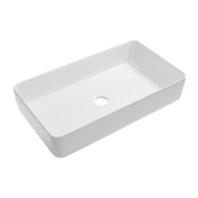 HD Velar White 60 cm széles pultra ültethető hófehér porcelán mosdótál