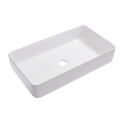   HD Velar White 60 cm széles pultra ültethető hófehér porcelán mosdótál