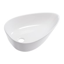 HD Ofelie White 55 cm széles pultra ültethető hófehér porcelán mosdótál