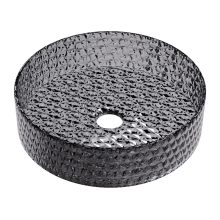 HD Aura Dark 39 cm széles pultra ültethető sötétített üveg mosdótál