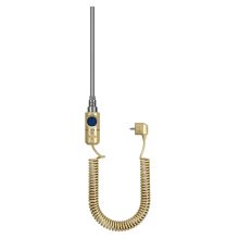 HD Thermo-X1 Gold 600W elektromos fűtőpatron törölközőszárító radiátorhoz digitális hőfokszabályozóval, fényes arany