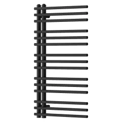   HD Triton Black 1000x500 mm design törölközőszárító radiátor, matt fekete