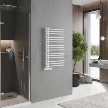 HD Triton White 1000x500 mm design törölközőszárító radiátor, fényes fehér