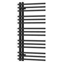 HD Triton Black 1000x600 mm design törölközőszárító radiátor, matt fekete