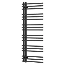 HD Triton Black 1200x500 mm design törölközőszárító radiátor, matt fekete