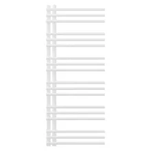 HD Triton White 1200x500 mm design törölközőszárító radiátor, fényes fehér