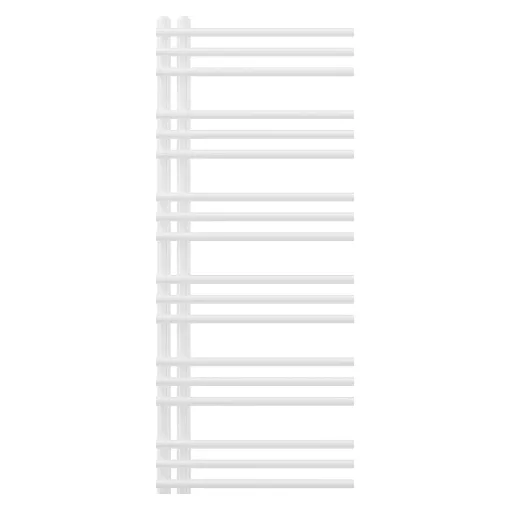 HD Triton White 1200x500 mm design törölközőszárító radiátor, fényes fehér