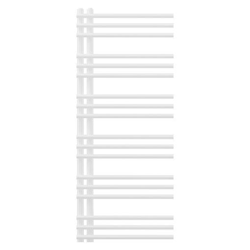 HD Triton White 1200x600 mm design törölközőszárító radiátor, fényes fehér