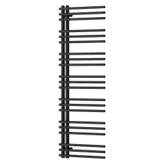   HD Triton Black 1400x500 mm design törölközőszárító radiátor, matt fekete