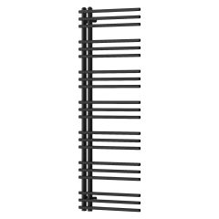   HD Triton Black 1400x600 mm design törölközőszárító radiátor, matt fekete