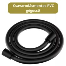 HD Maya Black antik fekete szabadonálló kádtöltő csaptelep kézi zuhanyszettel