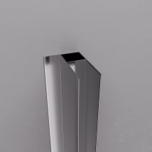 HD-X5-190-CHROME toldóprofil, +20 mm, 190 cm magas (Elio, Nova zuhanykabinokhoz)