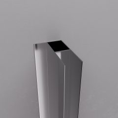   HD-X6-190-CHROME toldóprofil, +30 mm, 190 cm magas (Elio, Nova zuhanykabinokhoz)