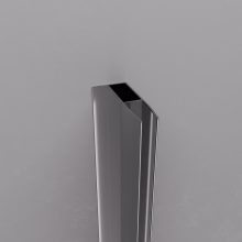 HD XF-01 króm toldóprofil, +28 mm, 195 cm magas (Nexon, Defender, Valentin zuhanyajtókhoz és kabinok 6 mm-es oldalüvegéhez)