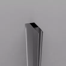 HD XF-01 króm toldóprofil, +28 mm, 195 cm magas (Nexon, Defender, Valentin zuhanyajtókhoz és kabinok 6 mm-es oldalüvegéhez)