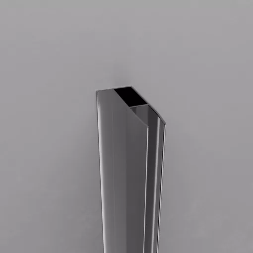 HD XF-01 króm toldóprofil, +28 mm, 195 cm magas (Nexon, Defender, Valentin zuhanyajtókhoz és kabinok 6 mm-es oldalüvegéhez)