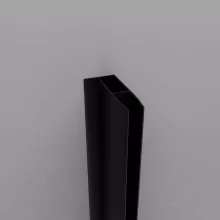 HD XF-70 fekete toldóprofil, +28 mm, 195 cm magas (Nexon, Defender, Valentin zuhanyajtókhoz és kabinok 6 mm-es oldalüvegéhez)