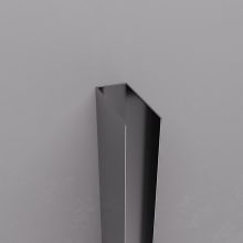 HD XP-01 króm toldóprofil, +20 mm, 195 cm magas (Toronto, Felix, Nero zuhanyajtókhoz)