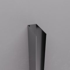   HD XP-01 króm toldóprofil, +20 mm, 195 cm magas (Toronto, Felix, Nero zuhanyajtókhoz)