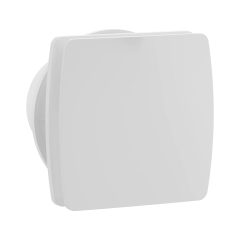   HD XTI szögletes fürdőszobai ventilátor, időzítővel, fényes fehér színben