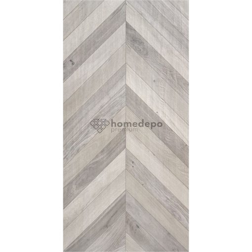 DURSTONE L'HERITAGE CHEVRON ASH-POPLAR 60x120 cm fa mintával bevont porcelán padlólap, járólap