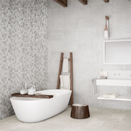 DURSTONE HERMES GREY 31X98 3D felületű falburkolat,csempe