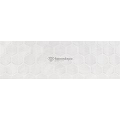 DURSTONE HEXON WHITE 31X98 3D felületű falburkolat,csempe