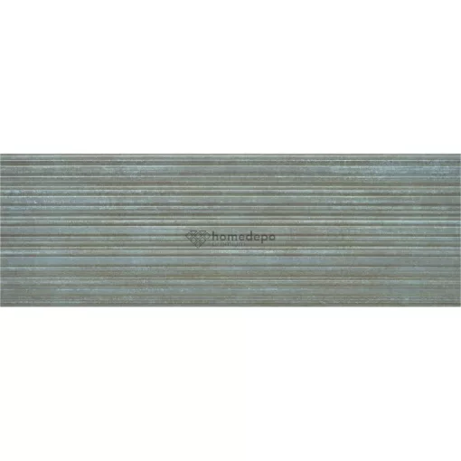 DURSTONE IRON ESMERALD 40x120 cm csíkos 3D felületű díszburkolat, csempe