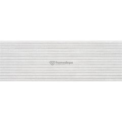  DURSTONE IRON WHITE 40x120 cm csíkos 3D felületű díszburkolat, csempe