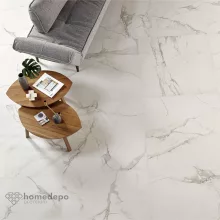 DURSTONE LE BLANC SILK 60x60 cm selyem matt felületű rektifikált porcelán padlólap, járólap