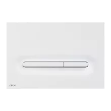 Alca M1876 nyomólap beépíthető WC tartályhoz, kettős öblítésű, matt fehér