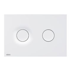   Alca M1976 nyomólap beépíthető WC tartályhoz, kettős öblítésű, matt fehér