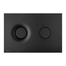 Alca M1978 nyomólap beépíthető WC tartályhoz, kettős öblítésű, matt fekete