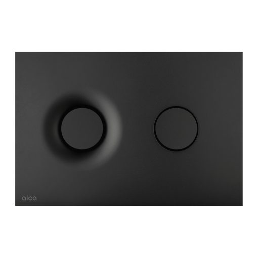 Alca M1978 nyomólap beépíthető WC tartályhoz, kettős öblítésű, matt fekete
