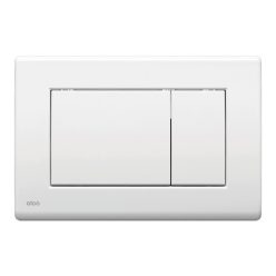   Alca M270 nyomólap beépíthető WC tartályhoz, kettős öblítésű, fényes fehér