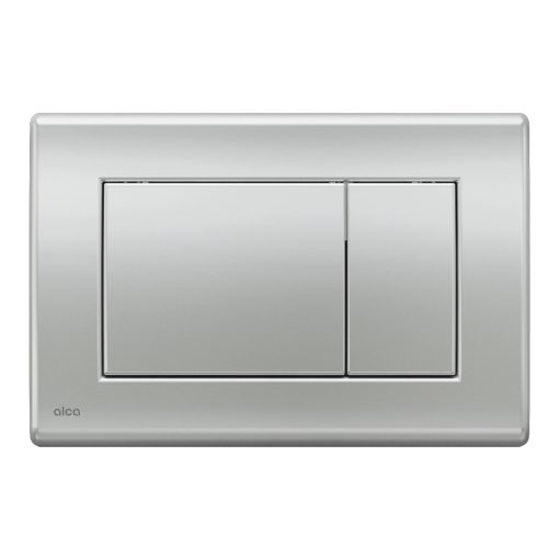 Alca M272 nyomólap beépíthető WC tartályhoz, kettős öblítésű, matt króm